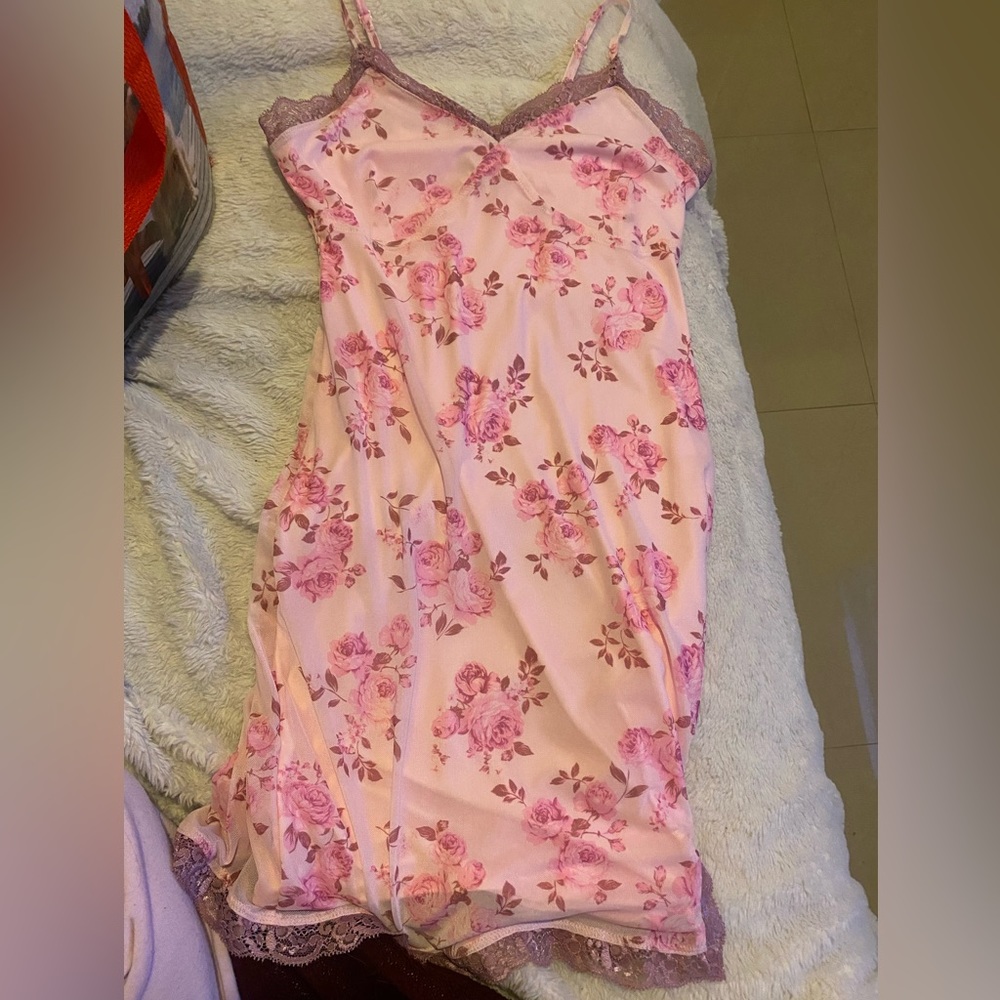 Pink dress